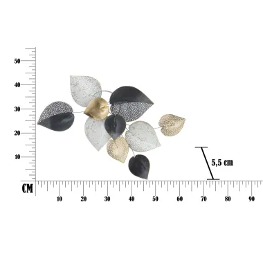 Płyta ze stali HALF LEAF -B- 62,5 x 5,5 x 40 cm